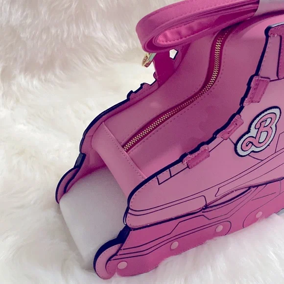 Barbie Loungefly AMC Exclusive Roller Skate Crossbody Bag LE 1000 - Picture 10 of 15